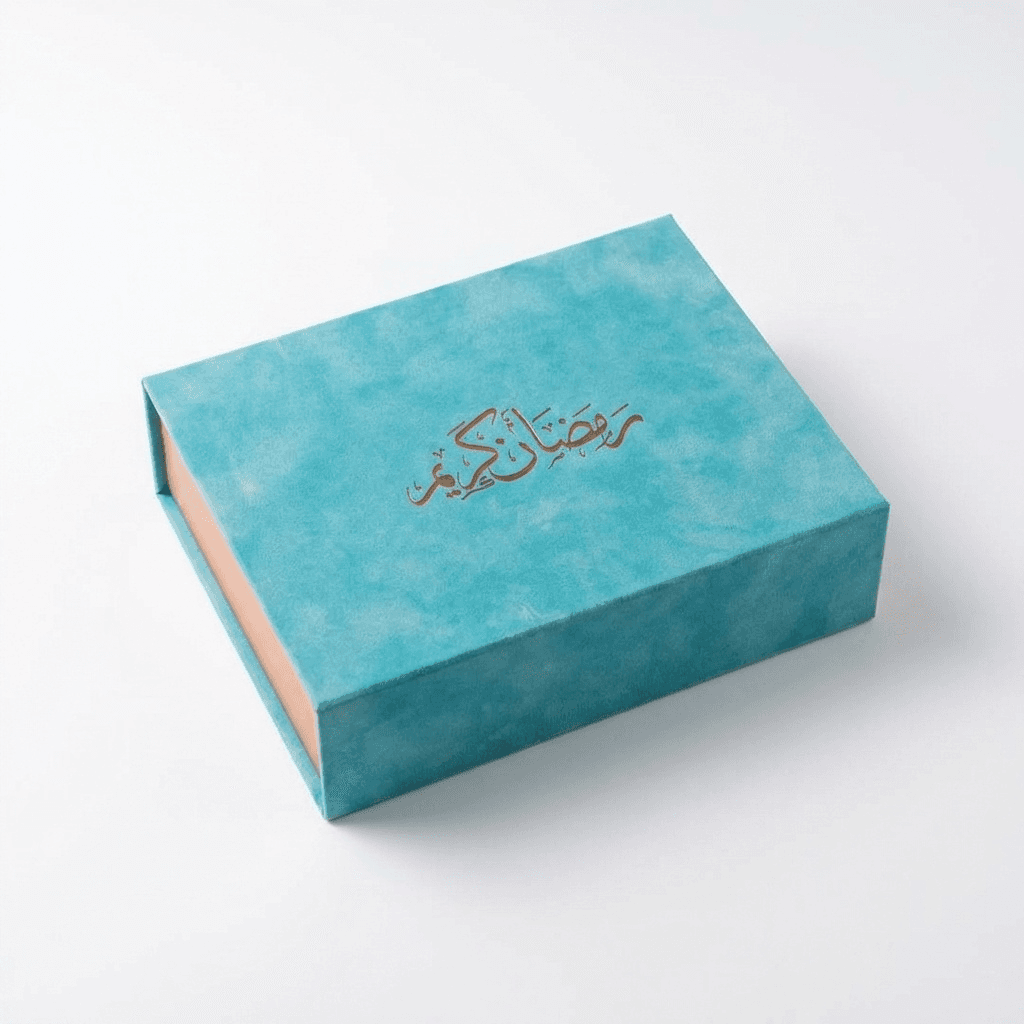 Rashtions turquoise gift box